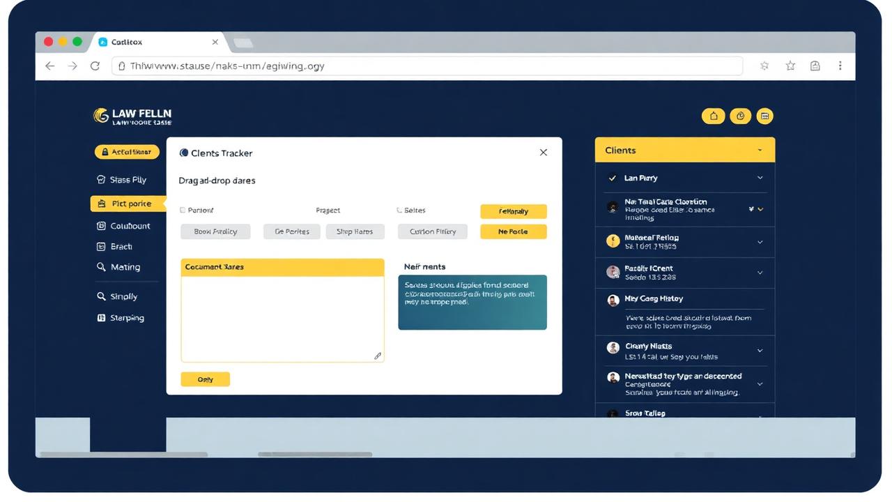 Immigration client portal